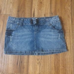Y2k Garage micro mini skirt